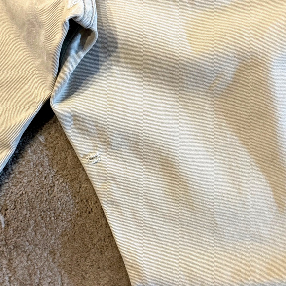 Diesel Saddle Jeans Mens Western Cowboy Beige Button Fly Pants Logo 33x28.5 - Picture 13 of 14